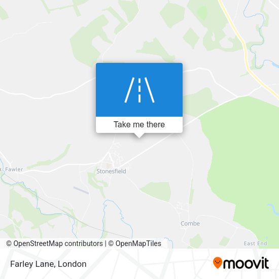 Farley Lane map
