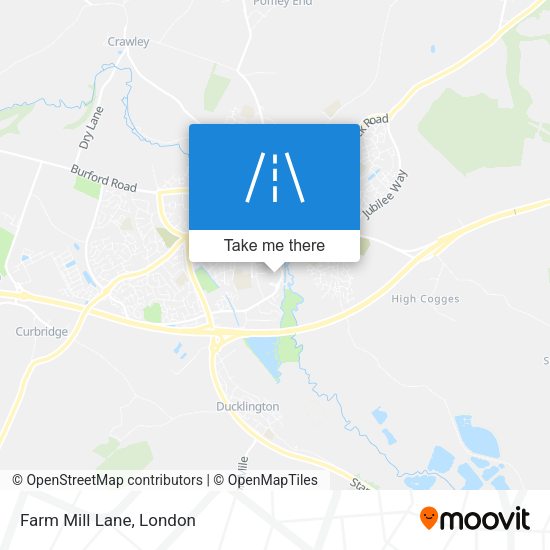 Farm Mill Lane map