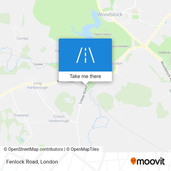 Fenlock Road map