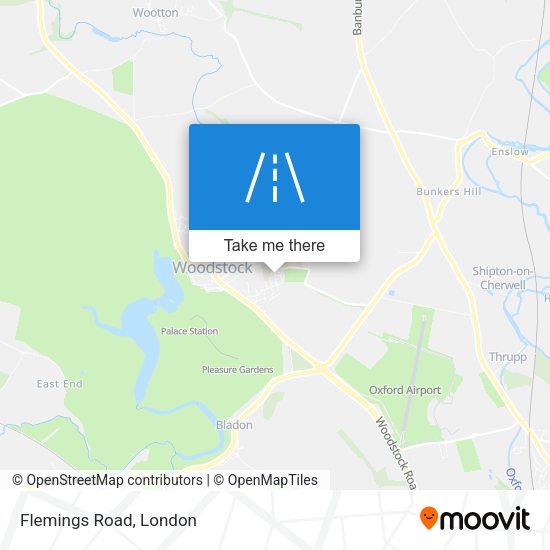 Flemings Road map