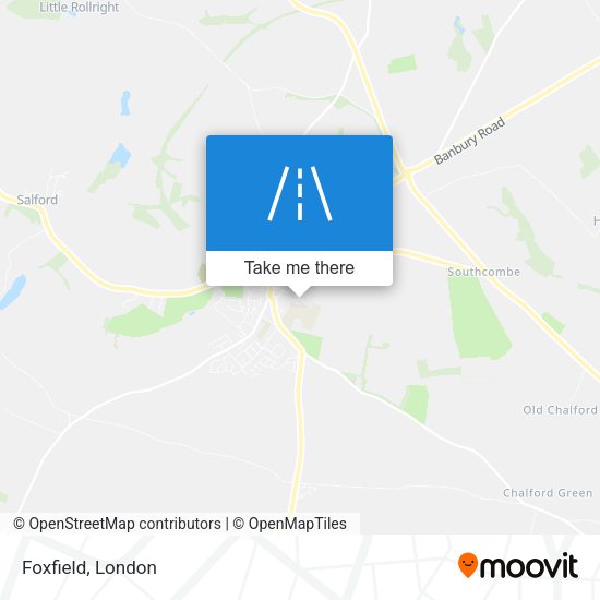 Foxfield map