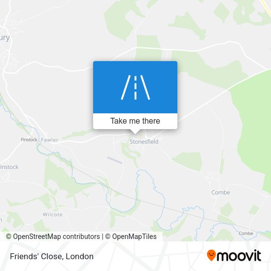 Friends' Close map