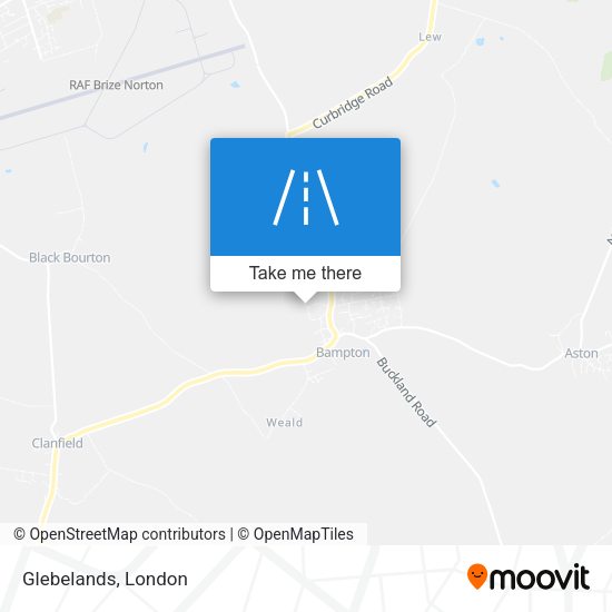 Glebelands map