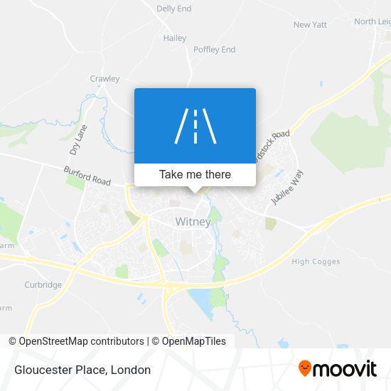 Gloucester Place map