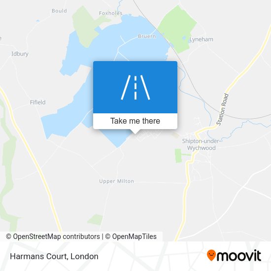 Harmans Court map