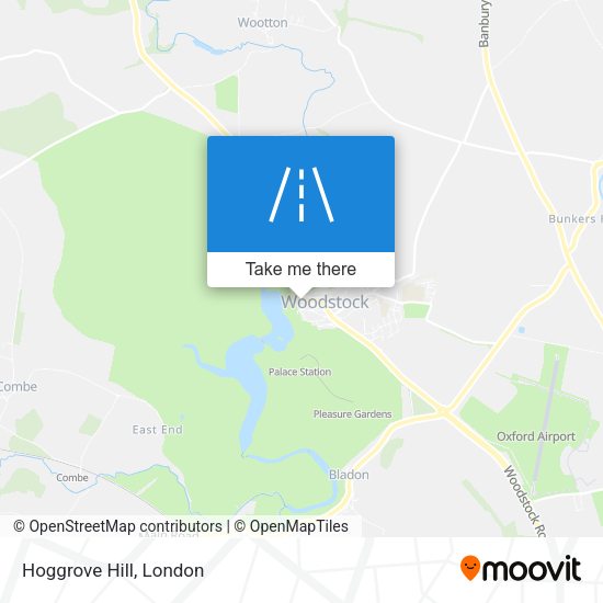 Hoggrove Hill map