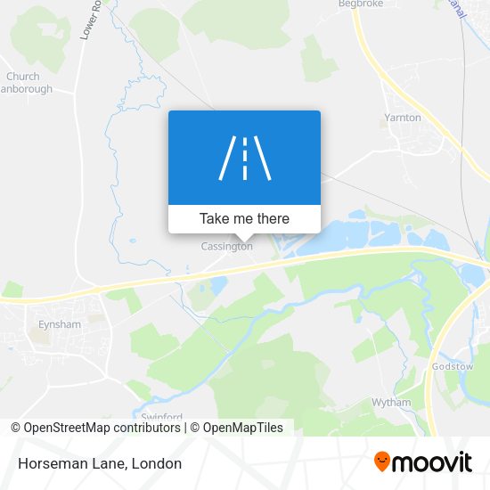 Horseman Lane map