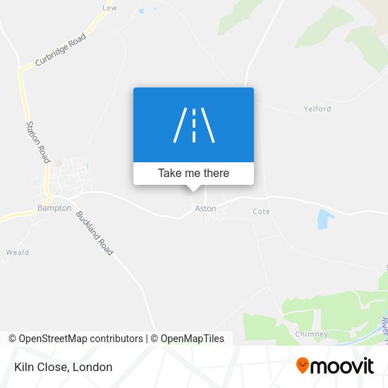 Kiln Close map