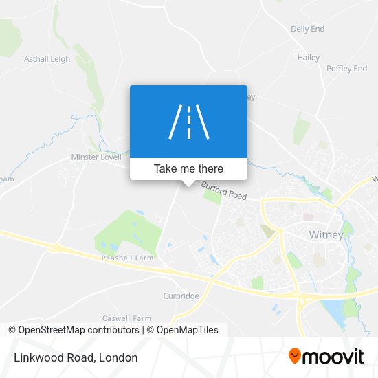 Linkwood Road map