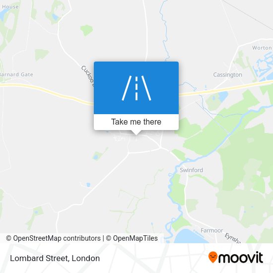 Lombard Street map