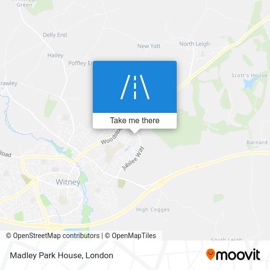 Madley Park House map
