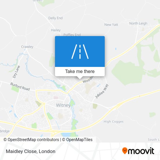 Maidley Close map