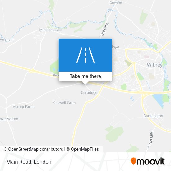 Main Road map