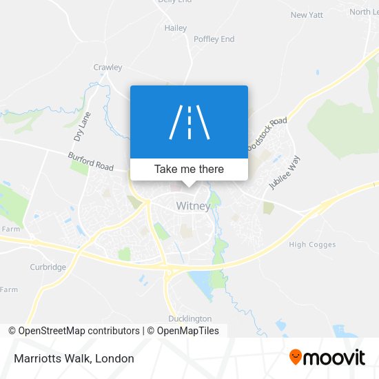 Marriotts Walk map
