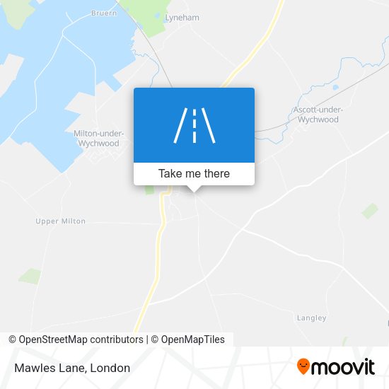 Mawles Lane map