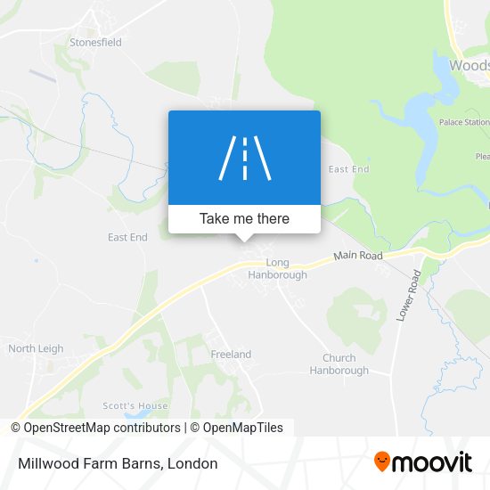 Millwood Farm Barns map
