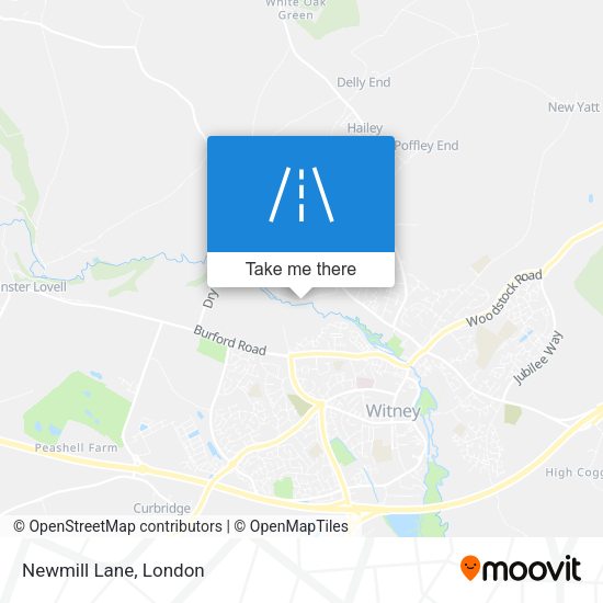 Newmill Lane map