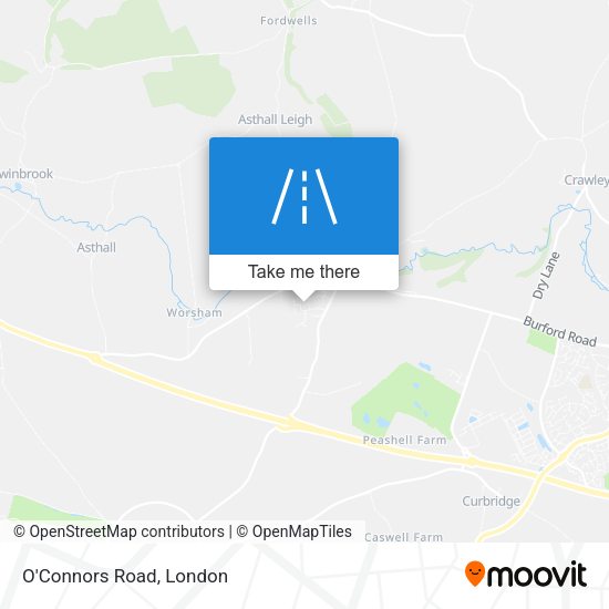 O'Connors Road map