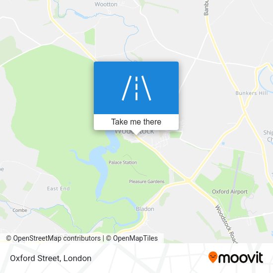 Oxford Street map
