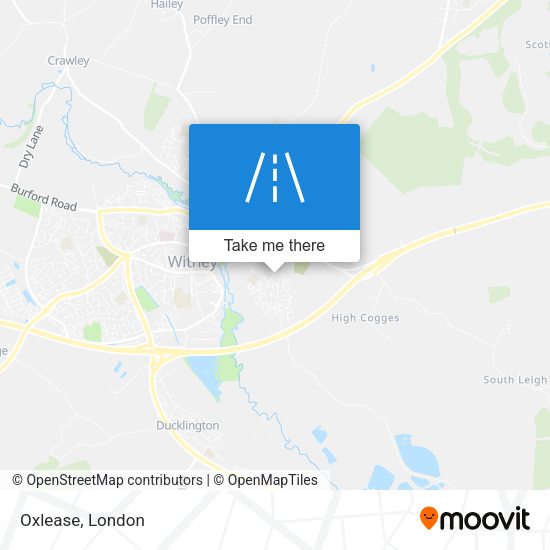 Oxlease map