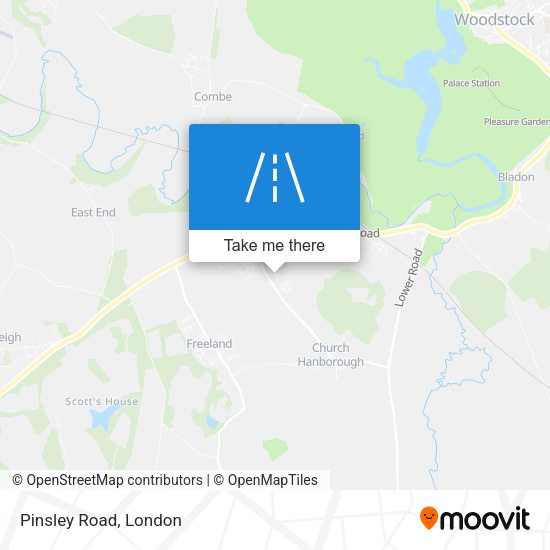Pinsley Road map