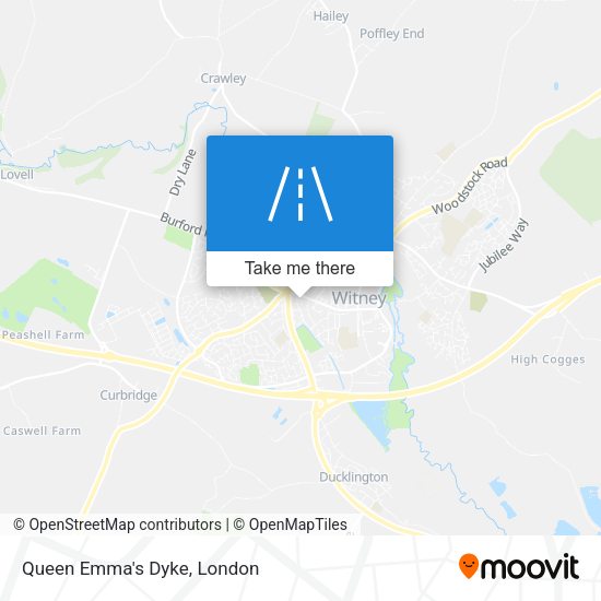 Queen Emma's Dyke map