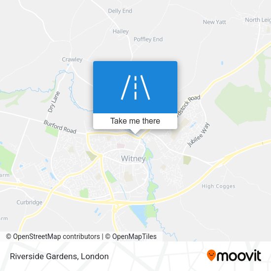 Riverside Gardens map