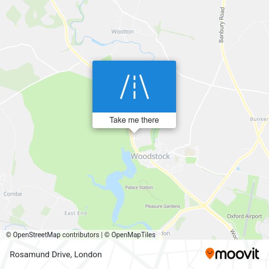 Rosamund Drive map