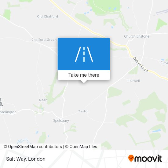 Salt Way map
