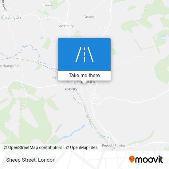 Sheep Street map