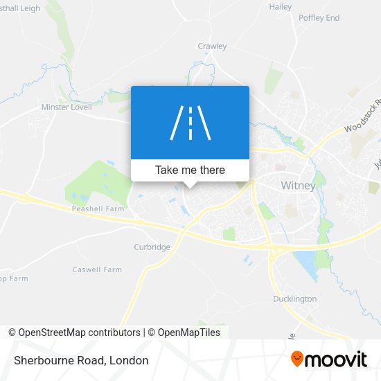 Sherbourne Road map