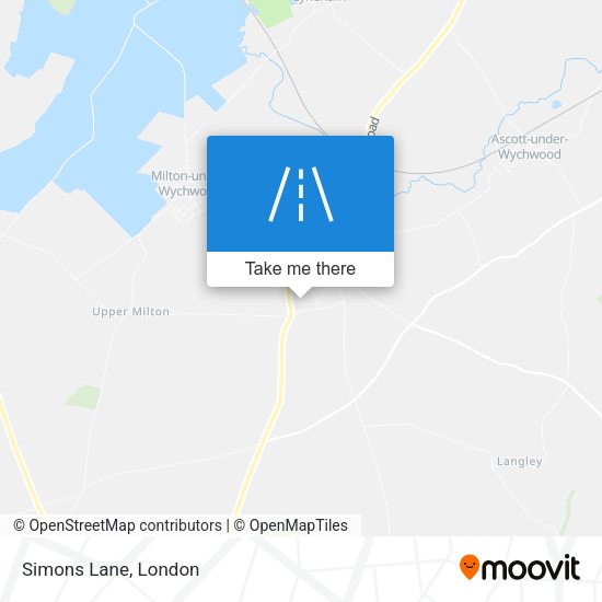 Simons Lane map