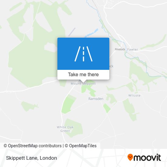 Skippett Lane map