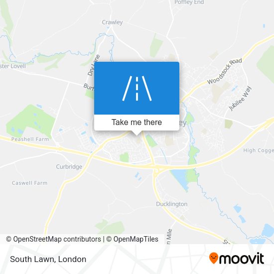 South Lawn map