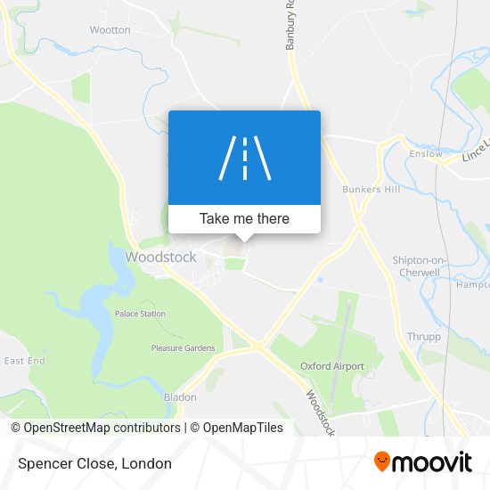 Spencer Close map