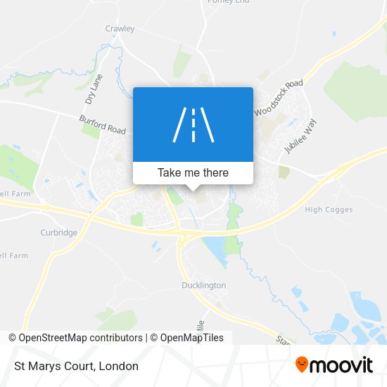 St Marys Court map