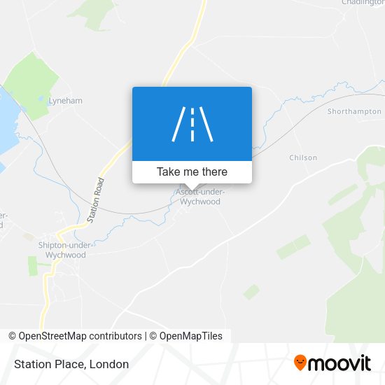 Station Place map