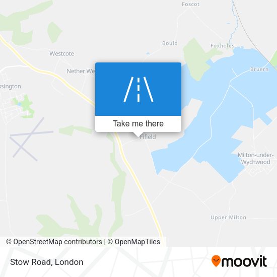 Stow Road map