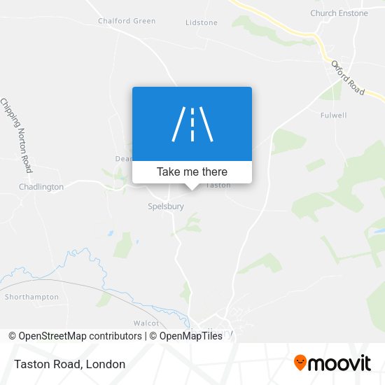 Taston Road map