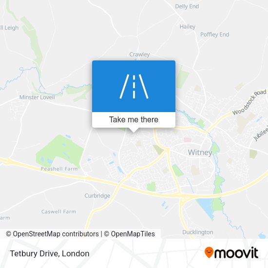 Tetbury Drive map