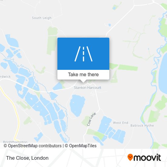 The Close map