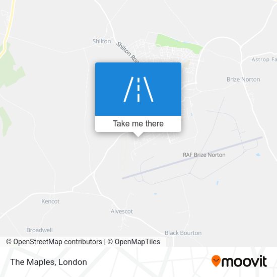 The Maples map