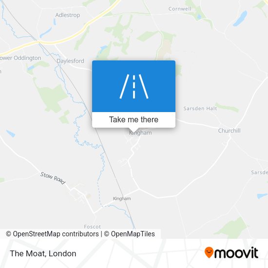 The Moat map