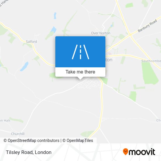 Tilsley Road map