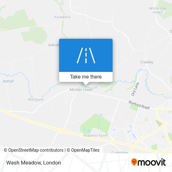 Wash Meadow map