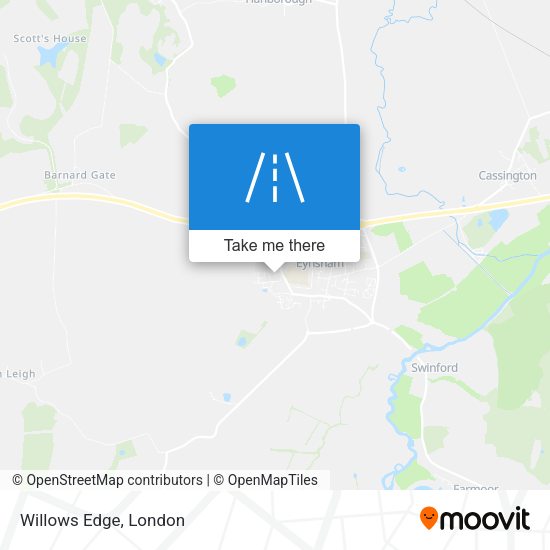 Willows Edge map