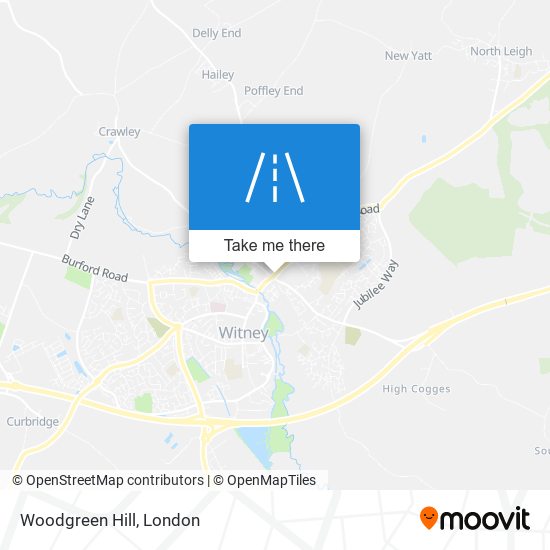 Woodgreen Hill map