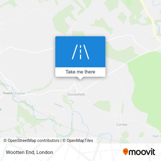 Wootten End map