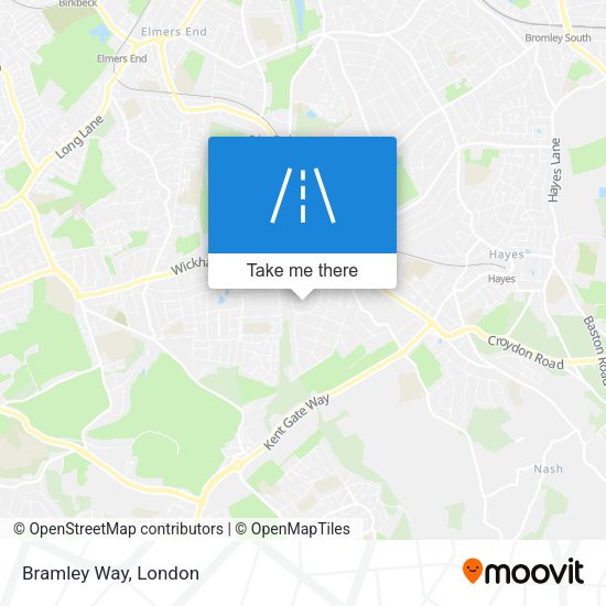 Bramley Way map