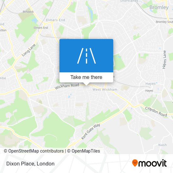 Dixon Place map